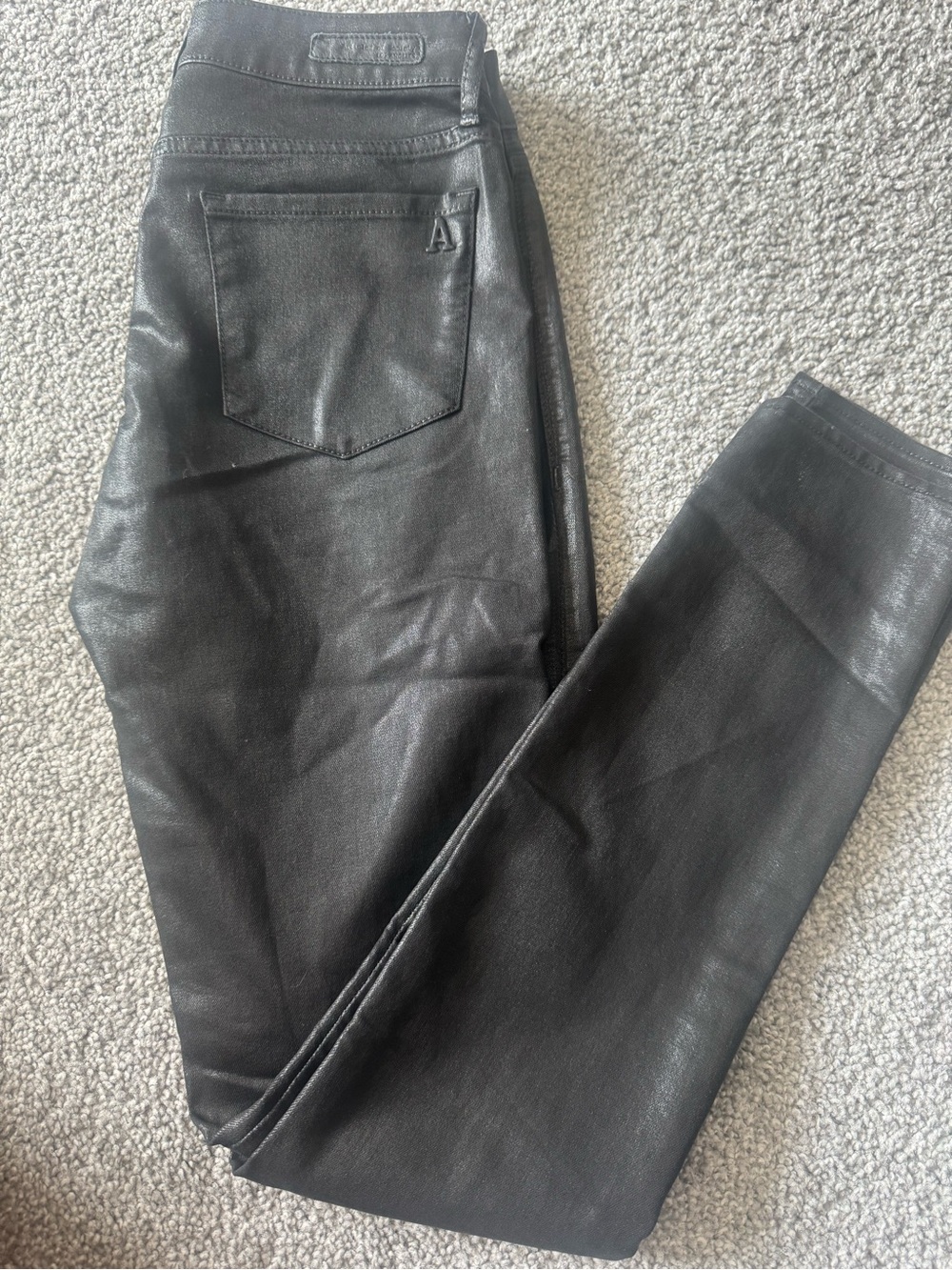 Articles Of Society Black Coated Skinny Jeans - Picture 2 of 4